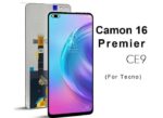 TECNO CAMON 16 PREMIER LCD UNIT PANEL