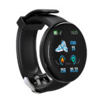 D18 Fitness Bracelet: Blood Pressure, Heart Rate, Bluetooth, and Heart Rate Monitoring